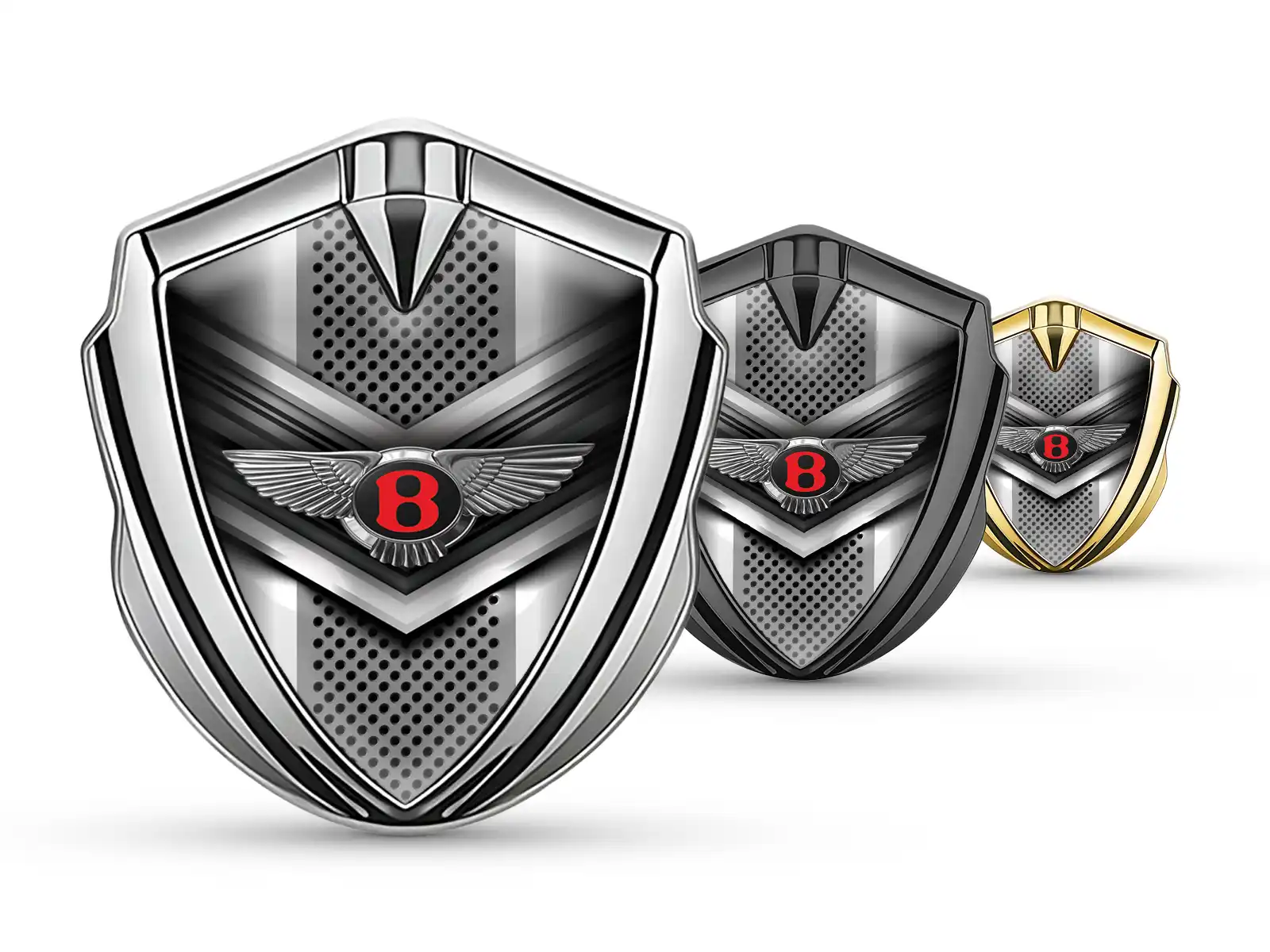 Bentley Emblem Silikon Abzeichen Minimaler Stil Universell